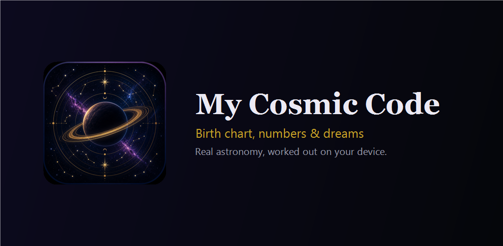 My Cosmic Code: Horoscope